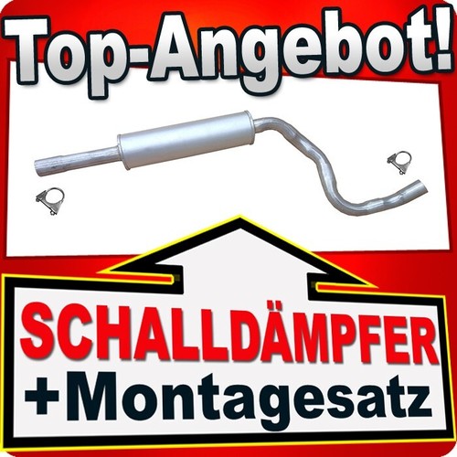 Mittelschalldämpfer für audi - mittelschalldämpfer,