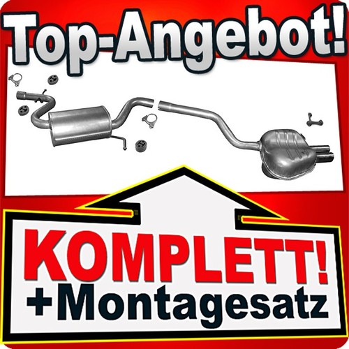 Auspuff für skoda octavia - auspuff,