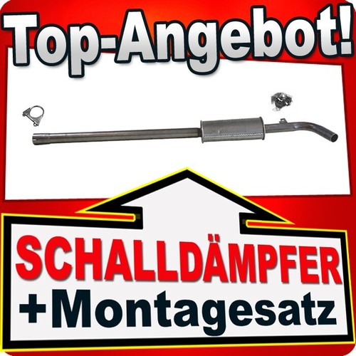 Mittelschalldämpfer für
