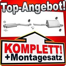 Auspuff für MERCEDES-BENZ CLK