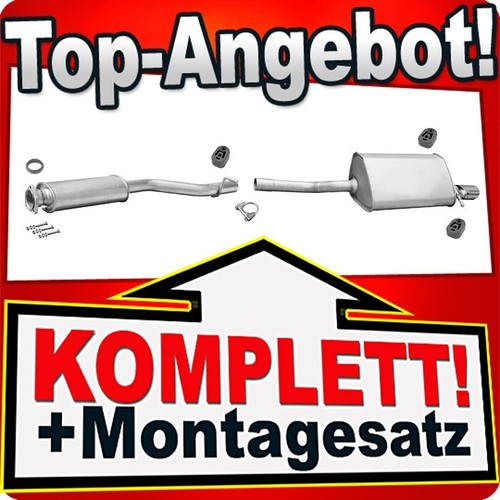 Auspuff für mercedes benz clk - auspuff, mercedes-benz