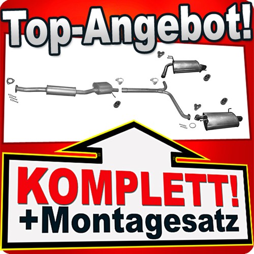 Auspuff für honda accord - für,