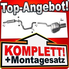 Auspuff für SKODA OCTAVIA II