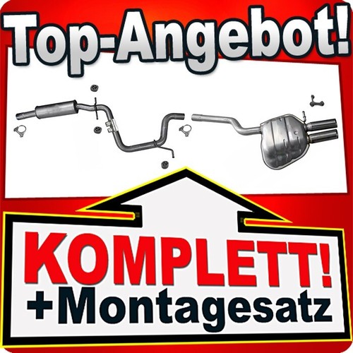 Auspuff für skoda octavia - skoda,