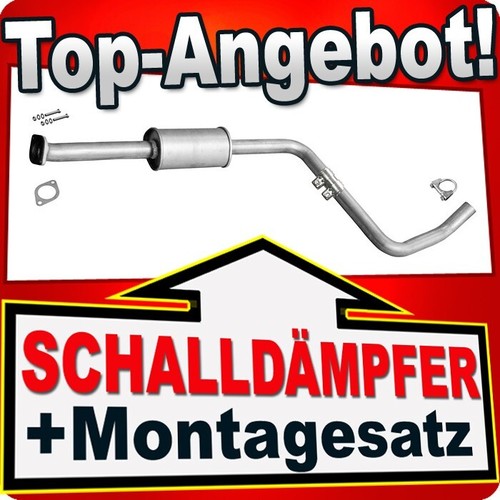Mittelschalldämpfer für