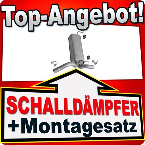 Mittelschalldämpfer für opel - für,