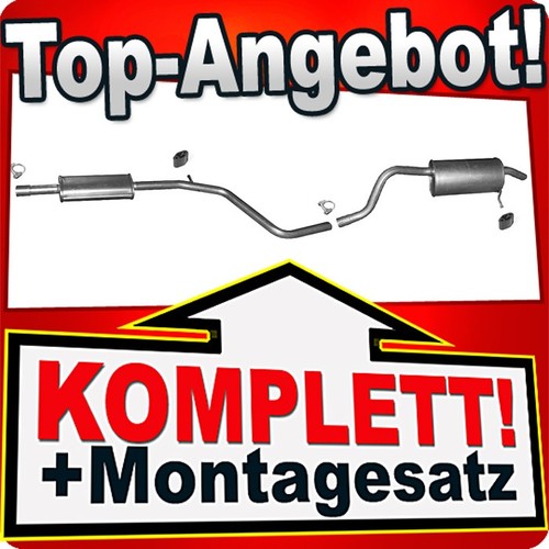 Auspuff für dacia dokker - dokker, /