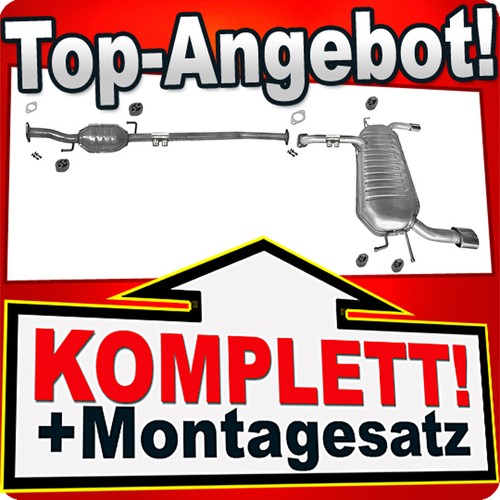 Auspuff für kia sportage - auspuff,