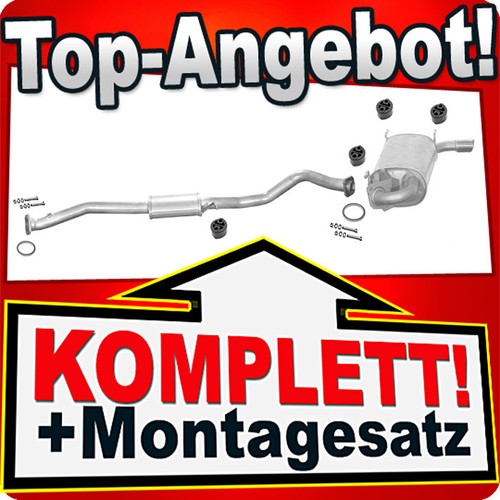 Auspuff für mazda mx5 - auspuff,