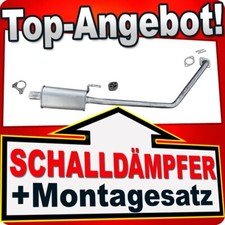 Mittelschalldämpfer für OPEL