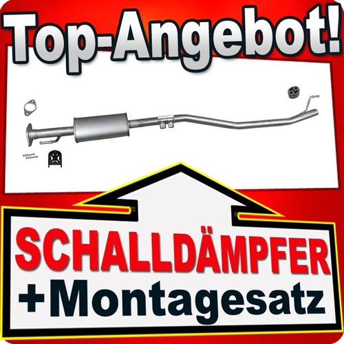 Mittelschalldämpfer für alfa - für,