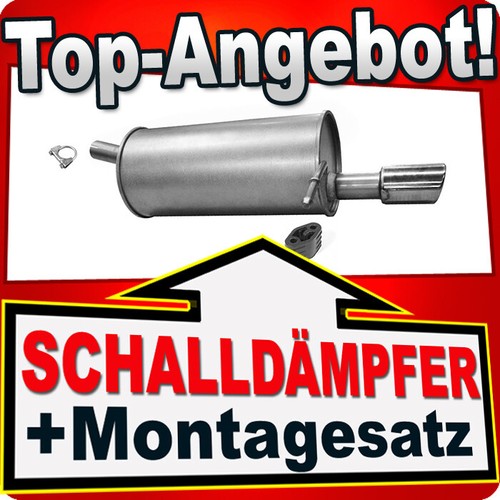 Endschalldämpfer für dacia - endschalldämpfer,