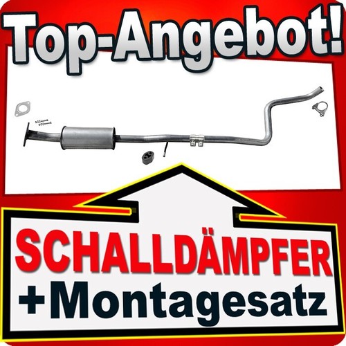 Mittelschalldämpfer für ford - mittelschalldämpfer,