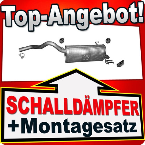 Endschalldämpfer für fiat - für,