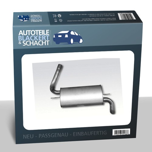 Auspuff endtopf anbauteile - auspuff, +