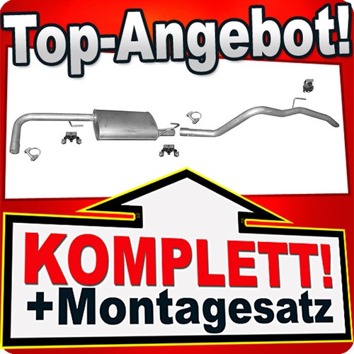 Auspuff für nissan - für, navara