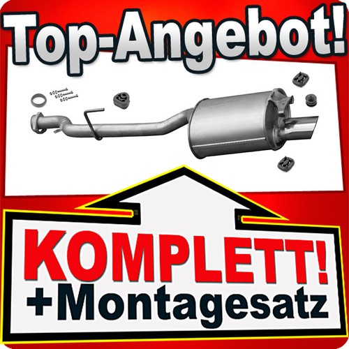 Endschalldämpfer für