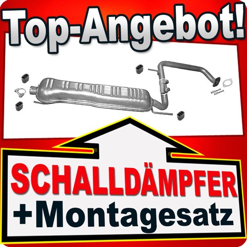 Mittelschalldämpfer für opel - mittelschalldämpfer,