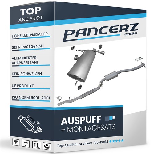 Auspuff für mitsubishi - für, lancer
