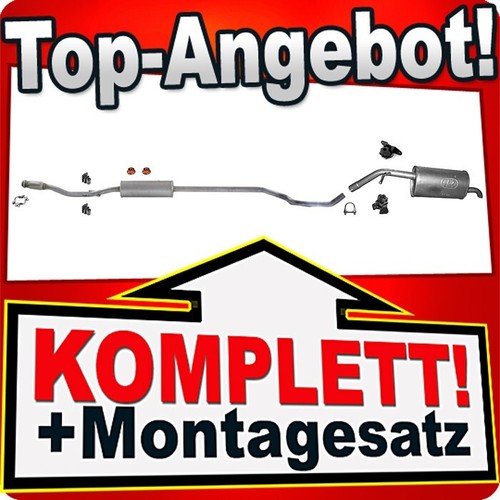 Auspuff für opel - für, crossland