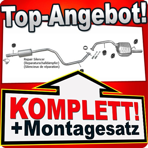 Auspuff für mazda - auspuff, 5