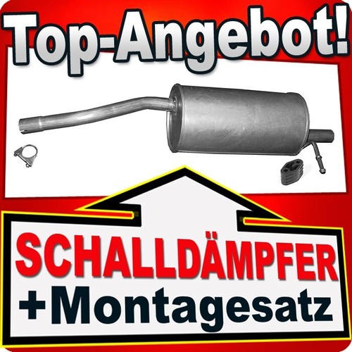 Endschalldämpfer für dacia - endschalldämpfer,