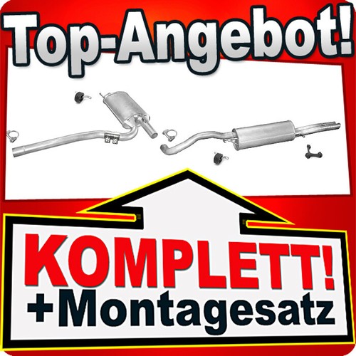 Auspuff für audi 1 - auspuff,