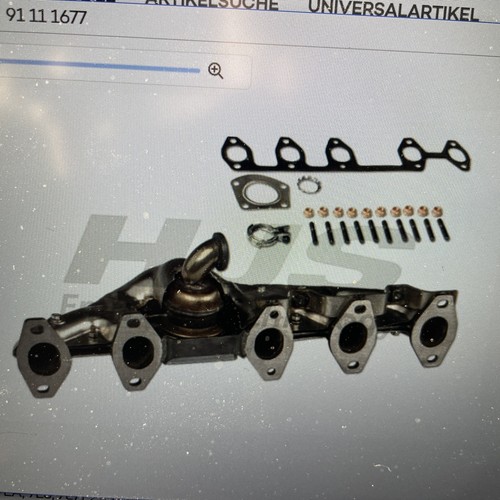 Hjs 1677 abgaskrümmer - 91,