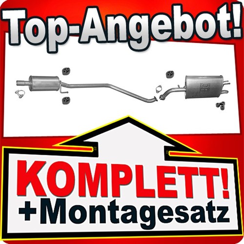 Auspuff für chevrolet spark - auspuff,