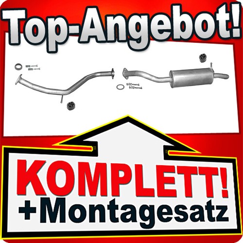 Auspuff für toyota - auspuff, auris