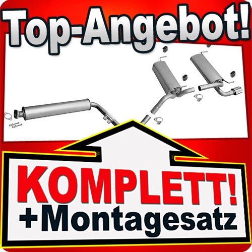 Auspuff für opel astra - opel, j