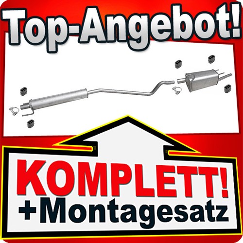 Auspuff für opel combo - für,