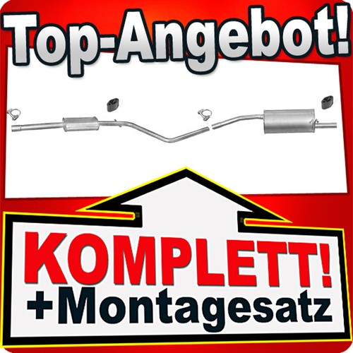 Auspuff für dacia sandero - auspuff, i