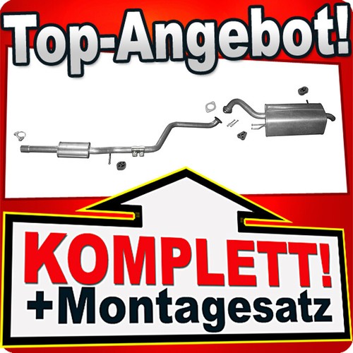 Auspuff für kia - carens, 1.6