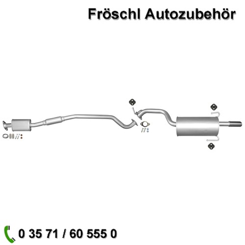 Für 5 auspuff komplette - 2,0, 2,5