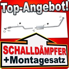 Mittelschalldämpfer für OPEL