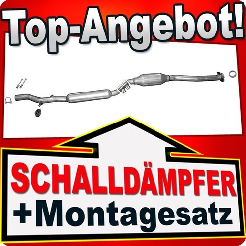 Mittelschalldämpfer für