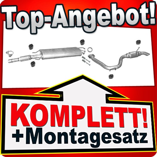 Auspuff für toyota rav - für, 4