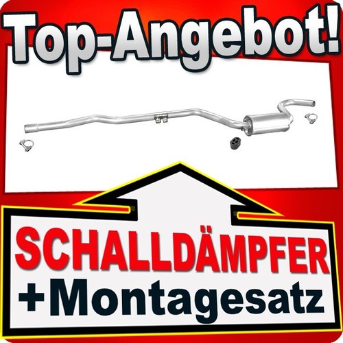 Mittelschalldämpfer für ford - mittelschalldämpfer,