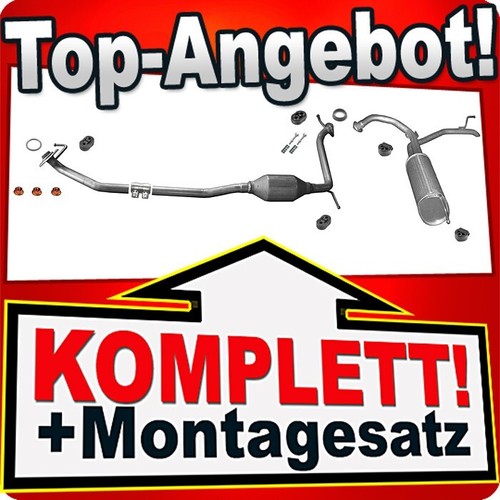 Auspuff für honda civic - für,