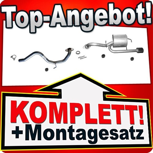 Auspuff für toyota urban - auspuff,