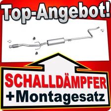 Mittelschalldämpfer für OPEL