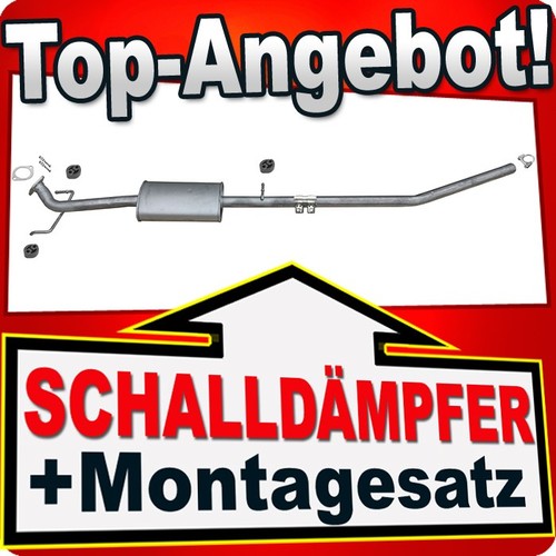 Mittelschalldämpfer für opel - für,