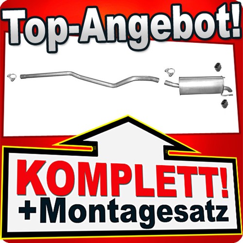 Auspuff für opel astra 7 - auspuff, h