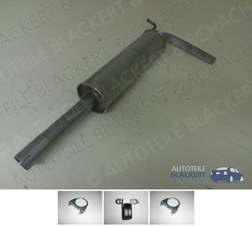 Auspuff mitteltopf - mitteltopf, +