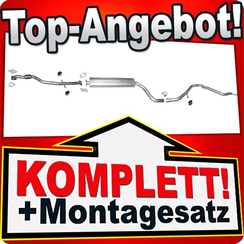Auspuff für opel insignia 0 - auspuff, 2.0