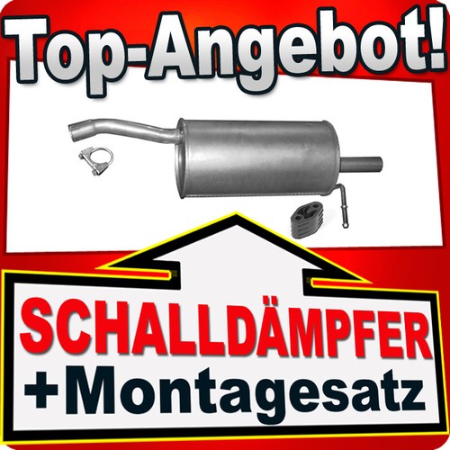 Endschalldämpfer für dacia - endschalldämpfer,