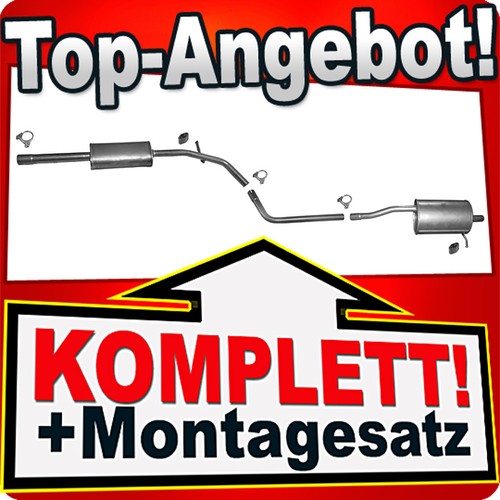 Auspuff für dacia sandero - auspuff, ii