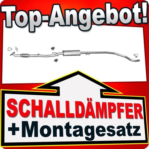 Mittelschalldämpfer für opel - für,